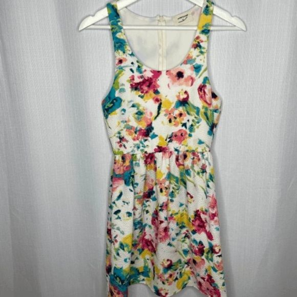 Everly Floral Fit Flare Dress‎